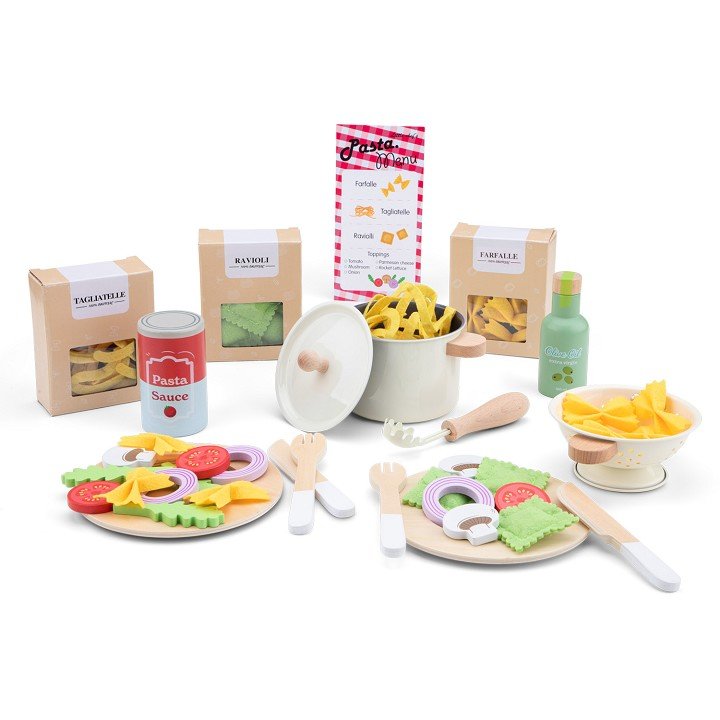 Houten pasta set - Billimay